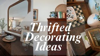 Styling my new thrifted decor & Making back to school extra special! @EmilyGarbe