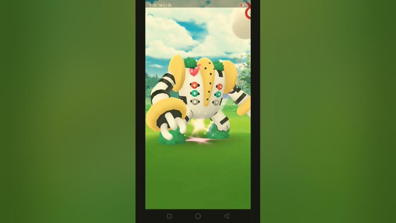 Pokemon Go Regigigas 3000+ High CP for pokedex entry and PvP