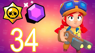 Brawl Stars - Gameplay Walkthrough Part 34 - Jessie - Gem Grab (iOS, Android)