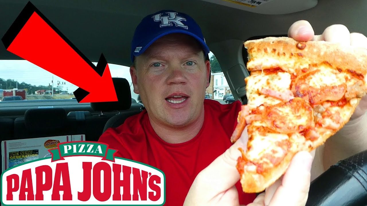 Papa Johns The Meats Pizza (Reed Reviews) YouTube
