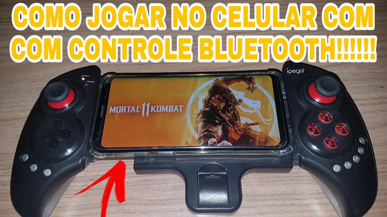 COMO JOGAR MORTAL KOMBAT 11 MOBILE COM CONTROLE BLUETOOTH