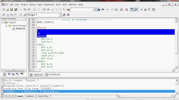 Puertos de Entrada y Salida  AT89S52  Tutorial