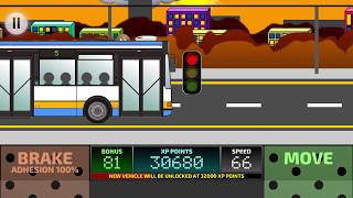 City Bus Driving Simulator 2D screenshot 1