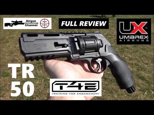 Umarex TR50 (.50 caliber) T4E Revolver - Full Review - Co2 Pistol for Non Lethal Self Defense class=