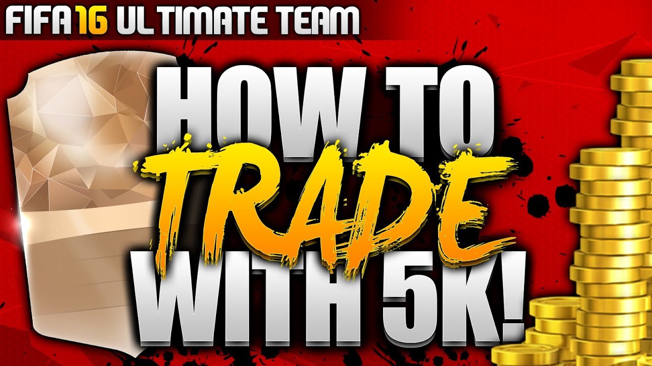 FIFA 16 - How To Trade With 1K Insane Trading Method!