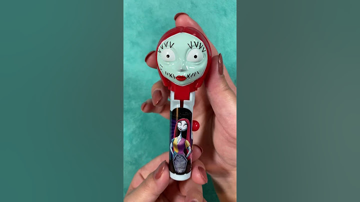 Sally Nightmare Before Christmas Halloween POP UPS! Lollipop ASMR Mix
