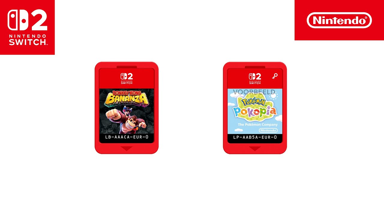 Hoe je Nintendo Switch 2-gamekeycards gebruikt