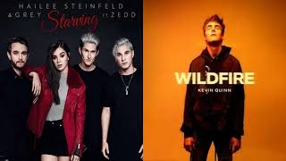 Wildfire / Starving | Mashup Of Kevin GuInn & Hailee Steinfeld & Grey & Zedd