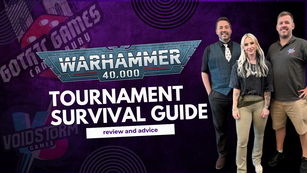 WARHAMMER 40K Tournament as a TOTAL Noob