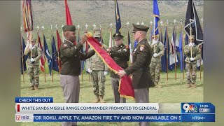 WSMR commander promoted to general officer