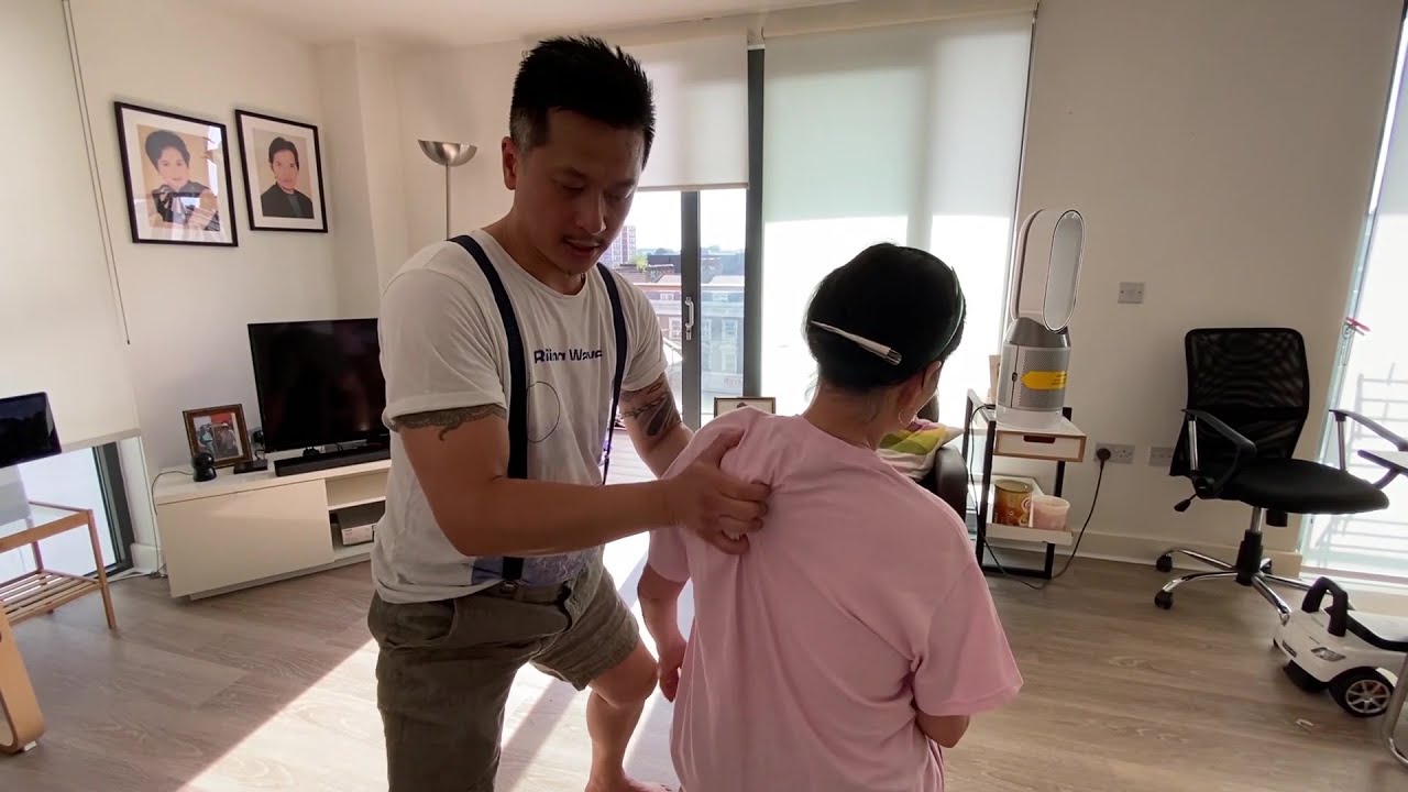 ⁣ASMR Educational Massage - P1 FROZEN SHOULDER RELIEF FOR LADY AGE 70 - Tao Chi Kai - Pay It Forward