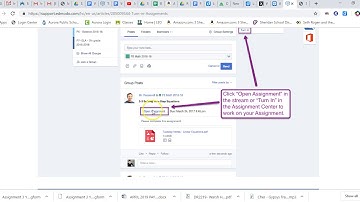 Turning in Assignments in Edmodo