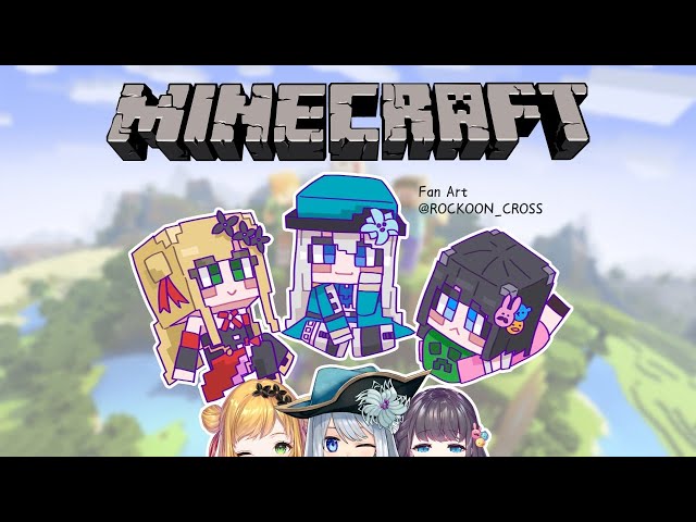 【Minecraft】5기생이 드디어 KR서버에!のサムネイル
