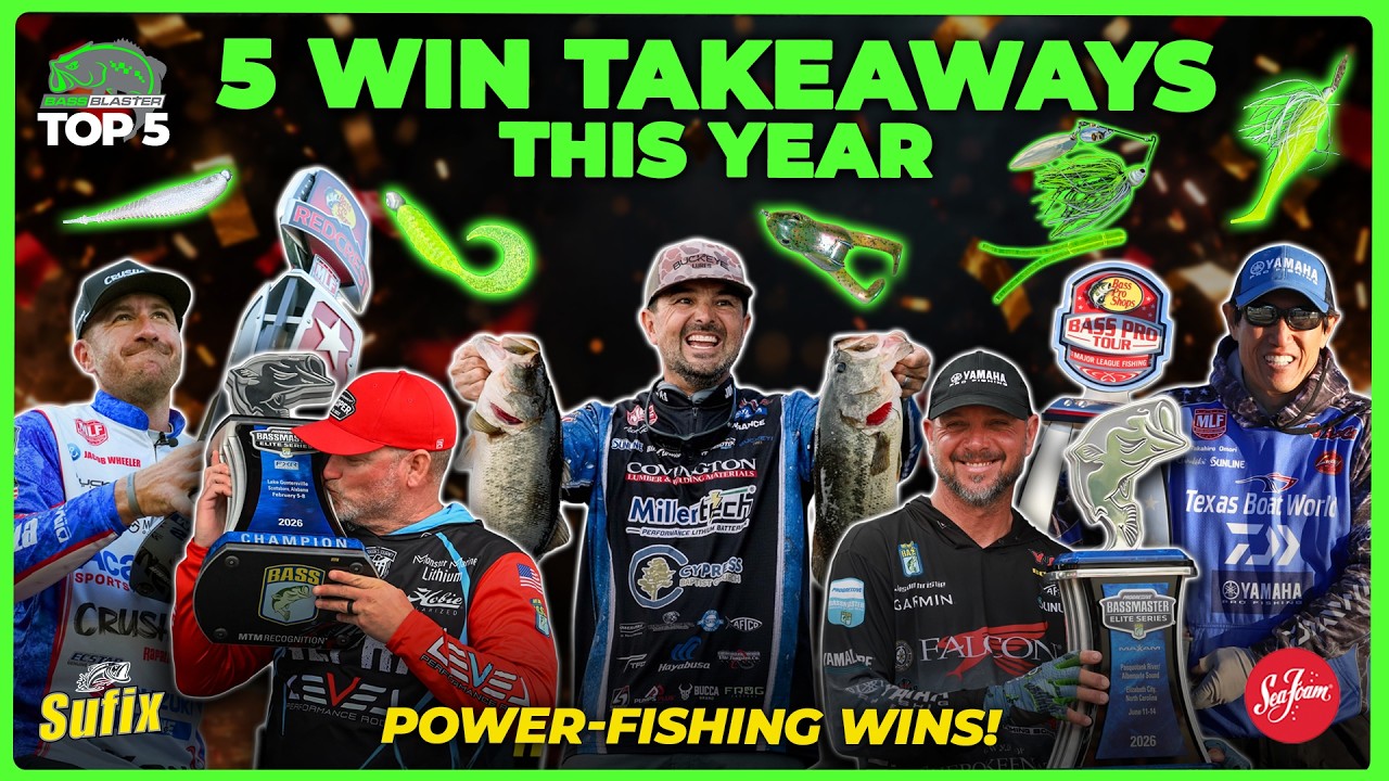 Power fishing wins! Lessons from 5 Big Wins this year – Top 5 in Bass Fishing