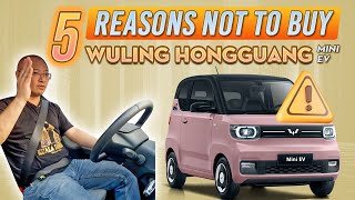 5 Reasons not to buy Wuling Hongguang mini ev