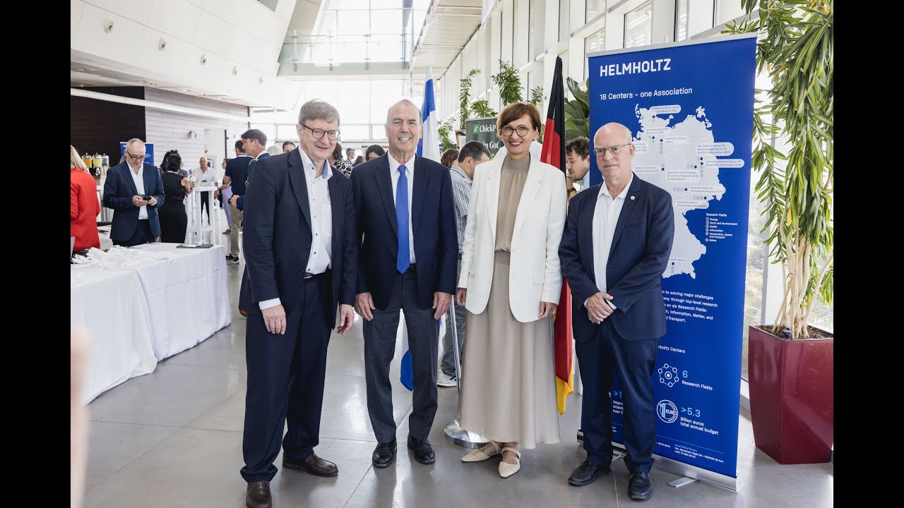 Helmholtz Innovation Summit in Tel Aviv