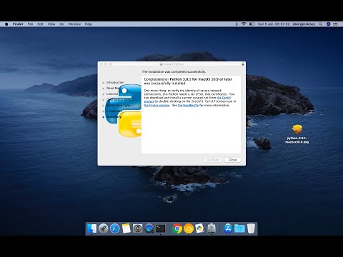 How to install Downloaded Python package on Mac OS.