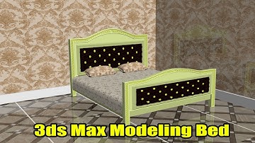 Modeling bed in 3ds max tutorial in hindi/urdu part 1 for beginners