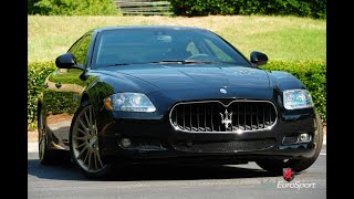 VALEUROSPORT strikes again! 2009 Maserati Quattroporte Sport GTS with only 36k now available!