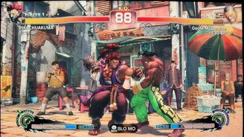 SSFIV ENDLESS BATTLE MATCH JR RODRIGUEZ ( AKUMA ) VS GeoM MoDInside ( DEEJAY ) ON XBOX 360 GAME 2