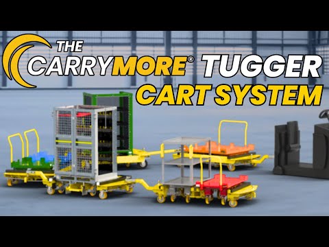 Jtec's Revolutionary Tugger Mother-Daughter Cart System