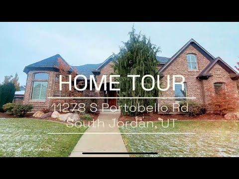 11278 S Portobello Rd, South Jordan, UT home video tour