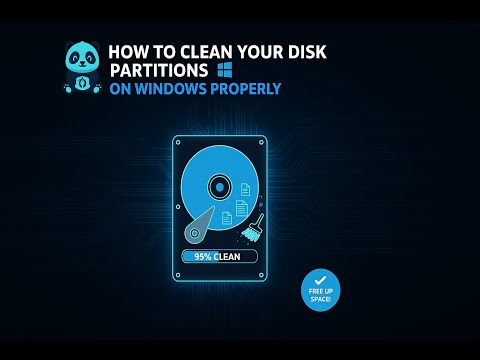 How to CLEAN Disk Partitions on Windows 1011 Arch Uninstall (Safe & Permanent Deletion Tutorial)