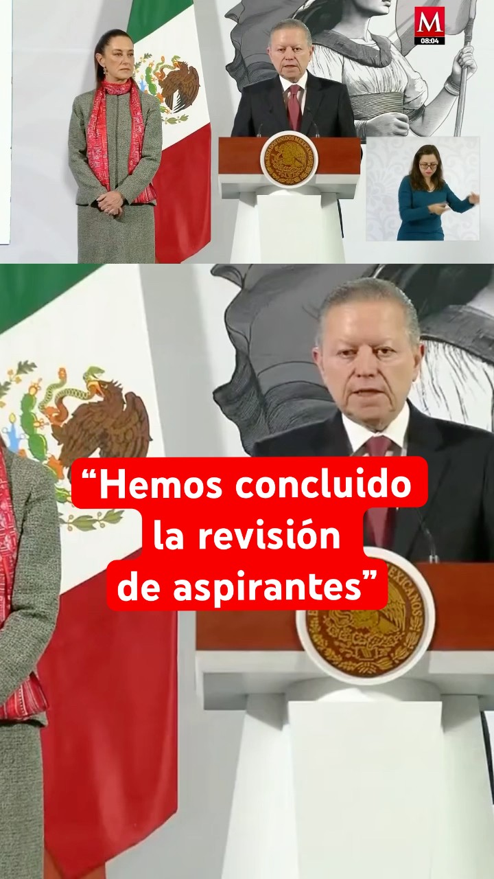 Arturo Zaldívar anuncia avance en proceso de selección para la elección judicial #shorts