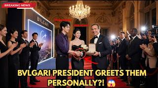 SHOCKING! Bvlgari President Personally Welcomes Zhang Linghe & Tian Xiwei—Fans Can't Believe It!