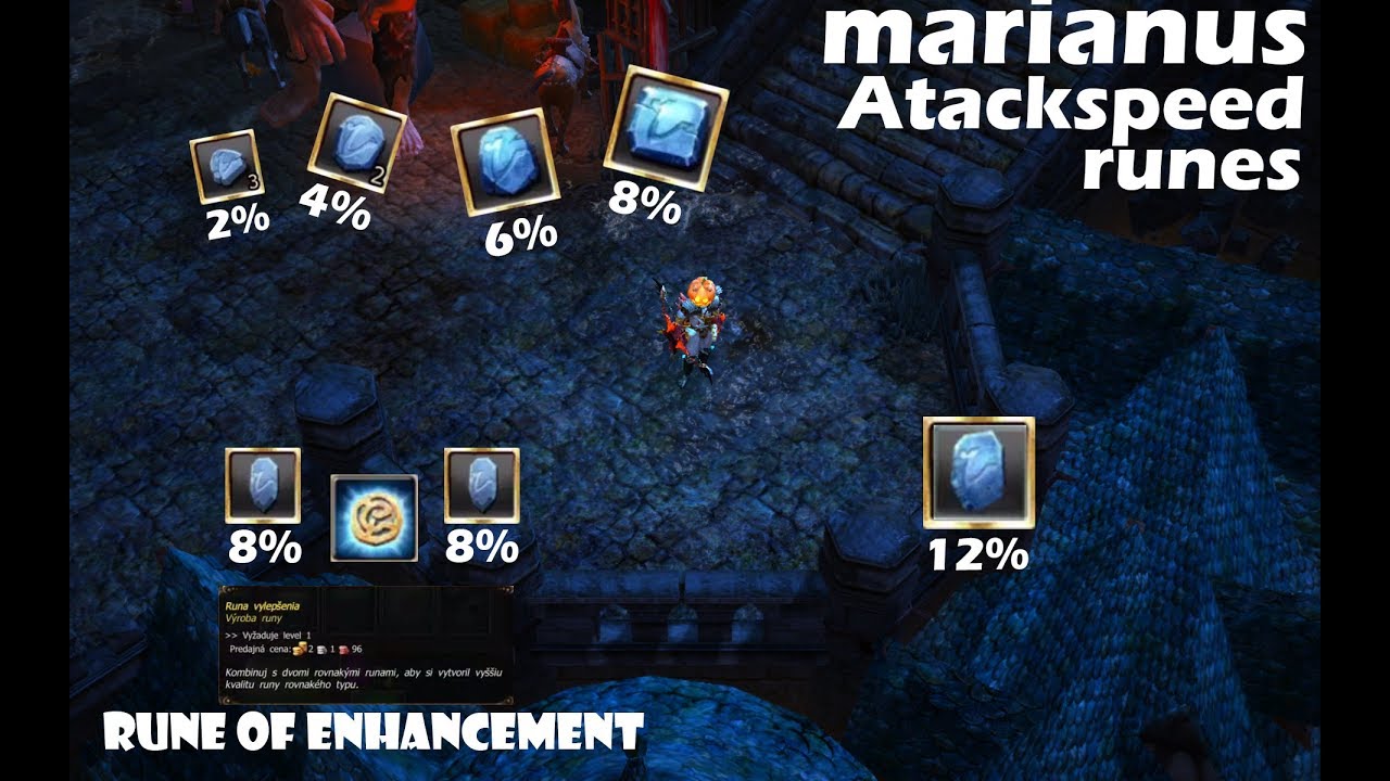 Drakensang Online [ !RARE! Rune of Enhancement ] - Attackspeed Stones ...