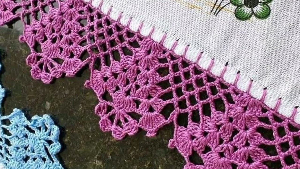 Kenar Dantel Modelleri Tığişi Kenar Oyası & Crochet