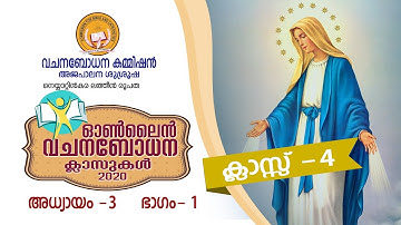 CATECHISM || CLASS 4 || CHAPTER 3 || PART 1 || 16-08-2020 || LATIN DIOCESE OF NEYYATTINKARA