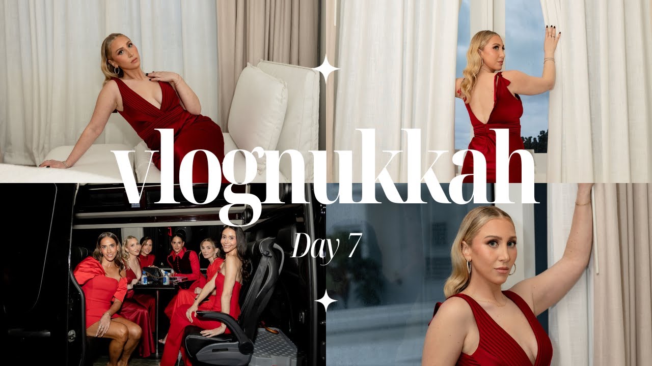 Vlognukkah Day 7 | Miami gala & visiting my grandparents in Boca!