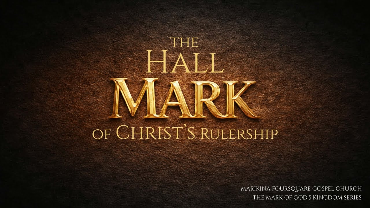 The Marks of God's Kingdom (Pt. 2) - 3rd Service