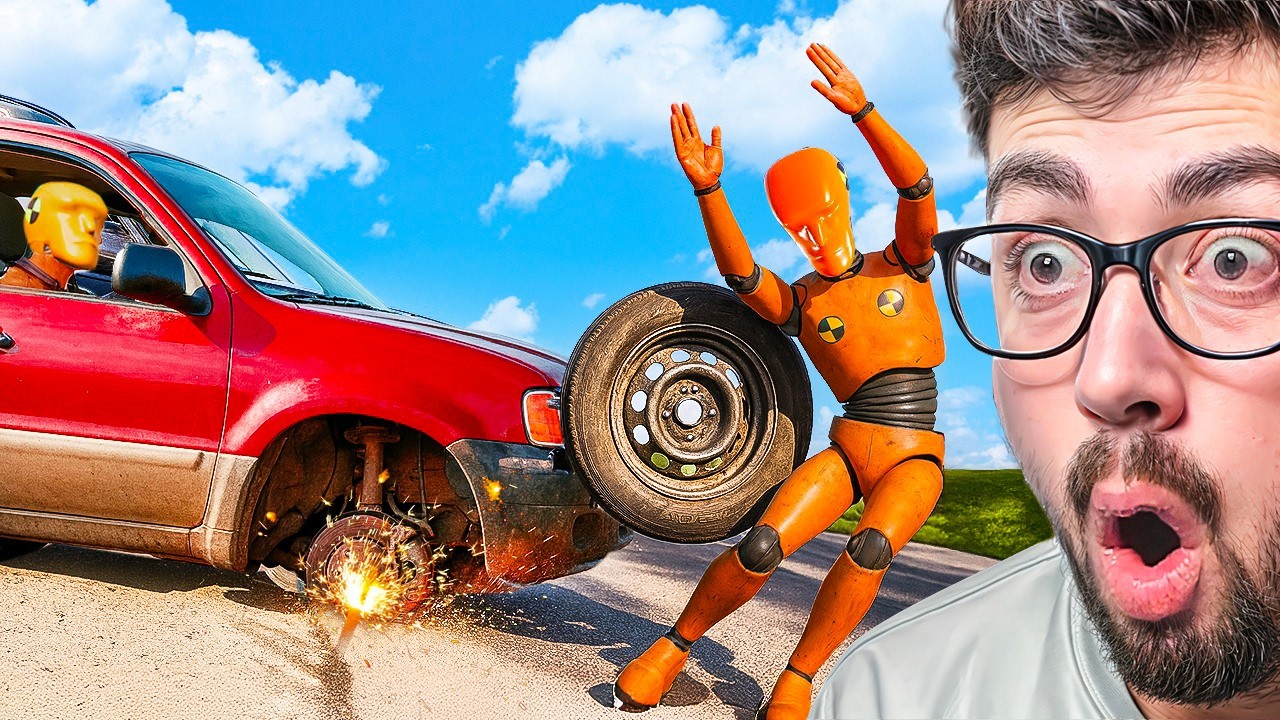 ACCIDENTES POR FALLO MECÁNICO 😱 | BeamNG Drive