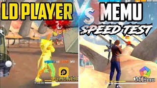 LD PLAYER🔥 VS MEmu🔥|| SPEED⚡ TEST || WHICH EMULATOR IS BEST FOR FREE FIRE😱 || U-Fun Gaming