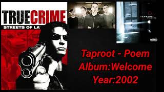 True Crime Streets Of La Soundtracktaproot  Poem