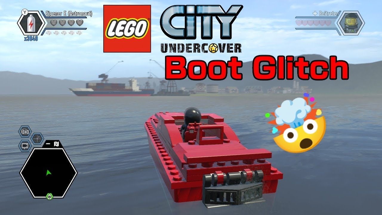 Lego City Undercover | NPC Boot OUT OF BOUNDS Glitch