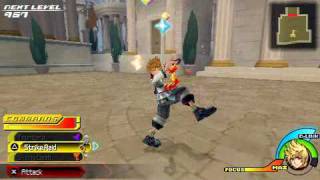 Kingdom Hearts: Birth By Sleep, basic combat demonstration
