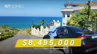 Touring A Villa With Stunning Sea View Zekeriyaköy Istanbul