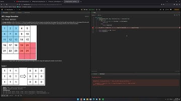 Leetcode 661  Image Smoother