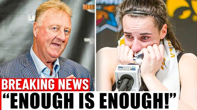 1 Min Ago: Larry Bird Breaks Silence On Caitlin Clark - YouTube