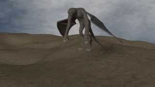 Blender Gargoyle Test-animation