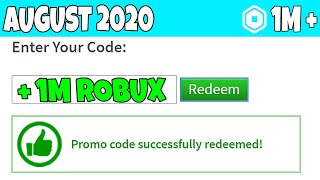 August 2020 All New Promocodes In Roblox Working Youtube - gastando robux pc murder lokis