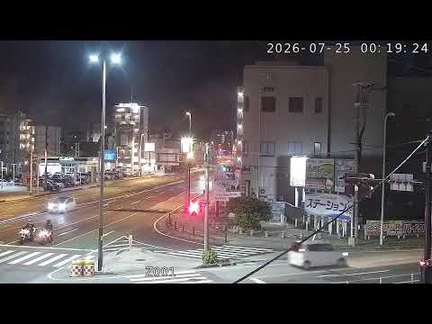 🔴【LIVE】ライブカメラ沖縄  宜野湾 大謝名交差点 42X PTZ Okinawa Japan