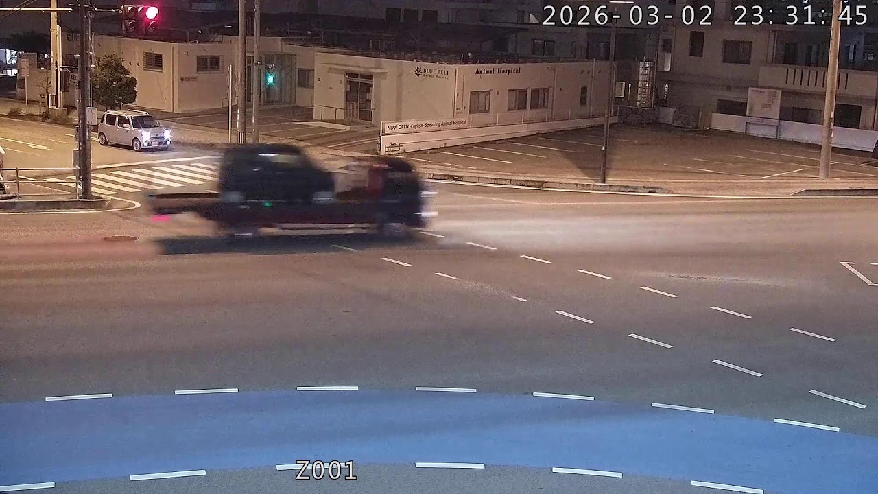 🔴【LIVE】ライブカメラ沖縄  宜野湾 大謝名交差点 42X PTZ Okinawa Japan