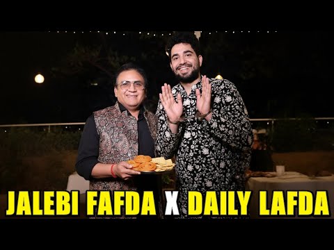 Jalebi fafda X daily lafda 💀 | SAMAY RAINA WITH JETHALAL (DILIP JOSHI) - TARAK MEHTA KA ULTA CHASMA