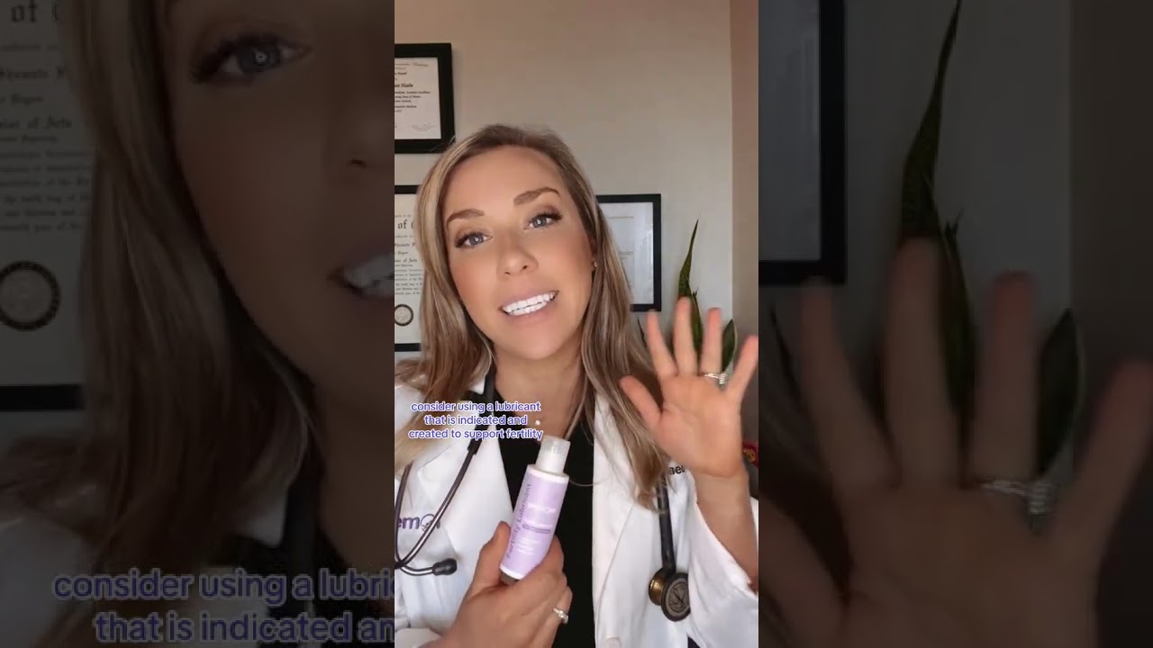 Myth ❌ or Fact ✓ Saliva is the best lubricant to use when trying to  conceive…