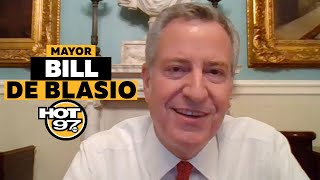 NYC Mayor DeBlasio On Former Mayor Dinkins Passing, Meeting w/ Cuomo & Schools Opening