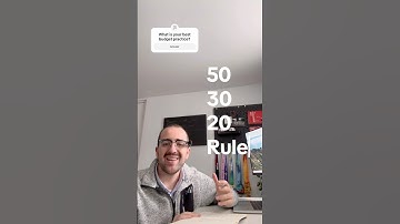 50/30/20 Rule Explained in 60 Seconds